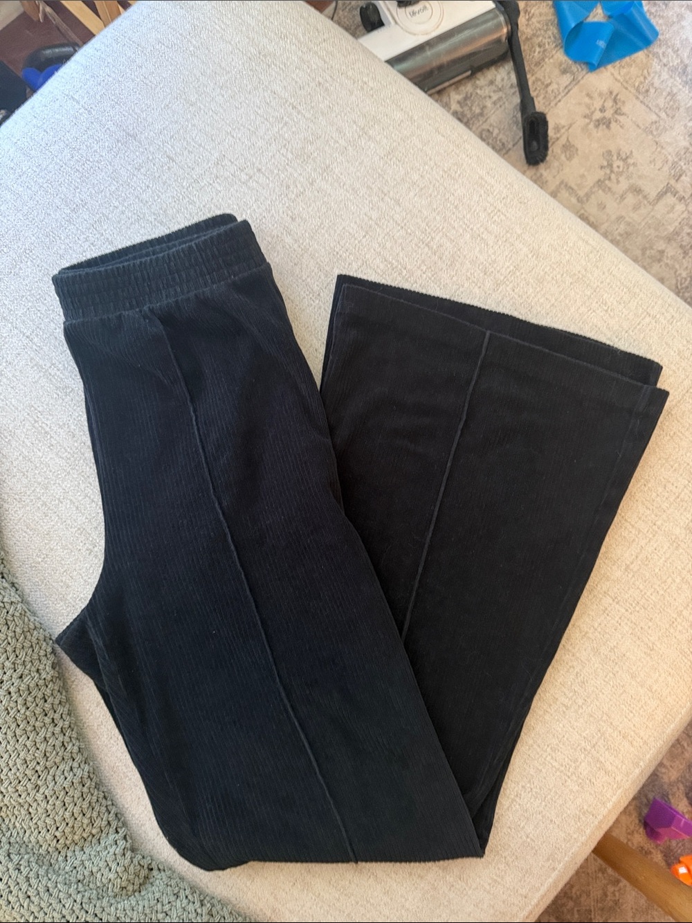 aerie Ribbed Flare Pants
